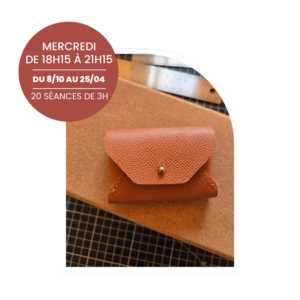 Initiation à la maroquinerie