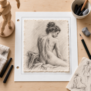 Atelier dessin modèle vivant
