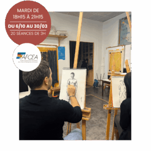 Atelier dessin modèle vivant