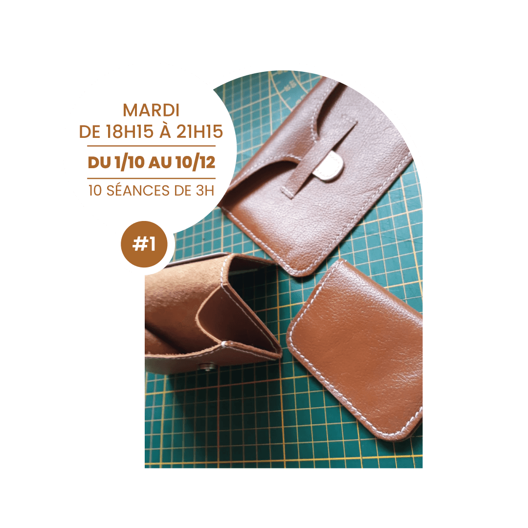 Initiation à la maroquinerie Philomathique