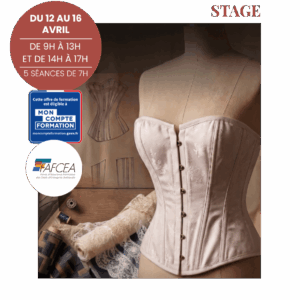 Stage Couture Corset : Formation Intensive 35h