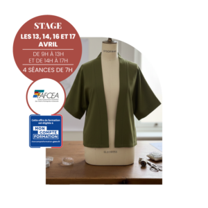 S'initier au métier de couturier à Bordeaux : réalisation d'un kimono en atelier.