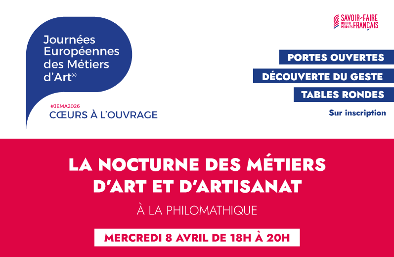 La Nocturne des métiers d'art et d'artisanat 2026